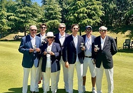 Los integrantes del equipo de Castiello que logró el subcampeonato nacional de segunda categoría.