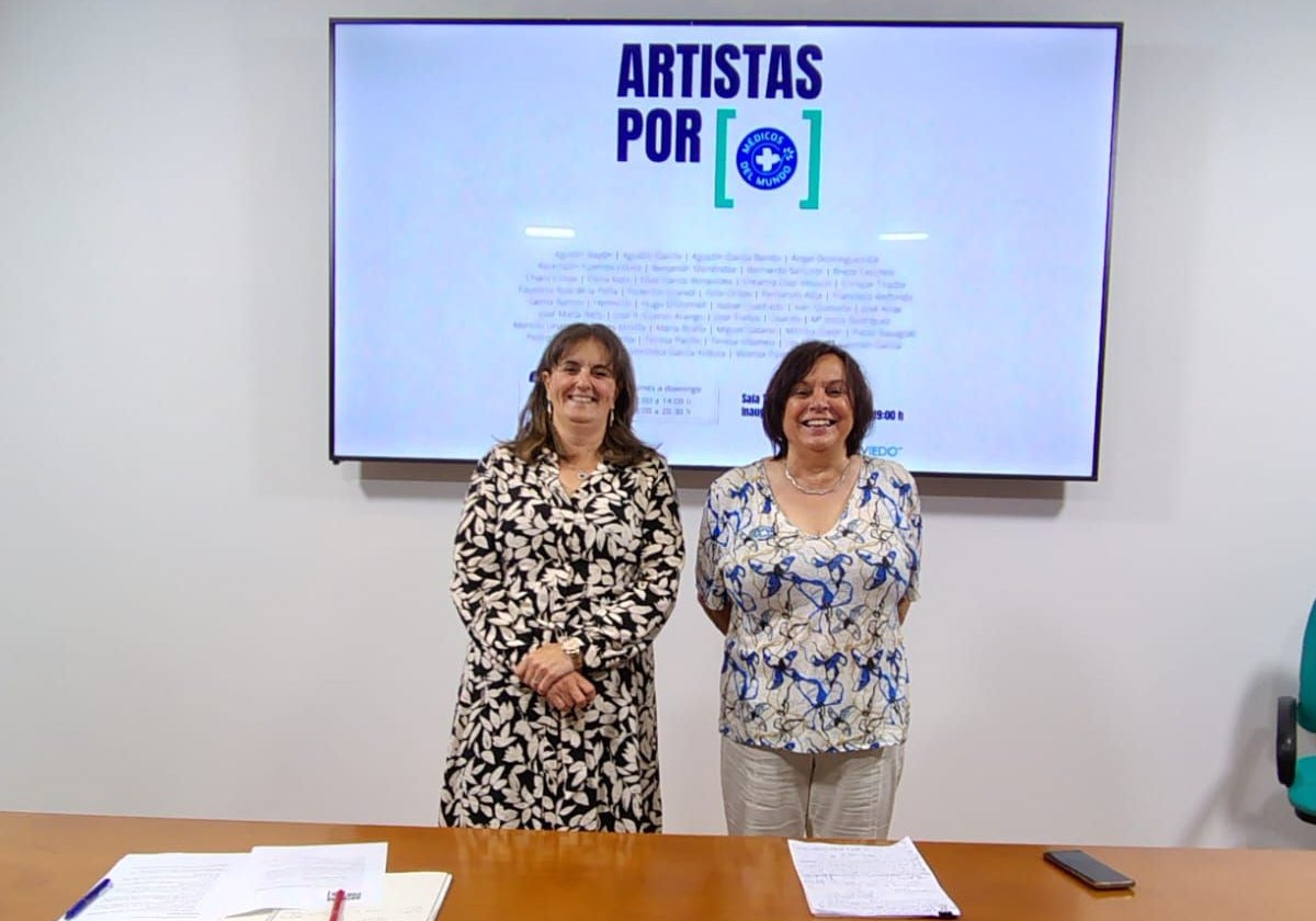 María Velasco y Nieves Castaño.