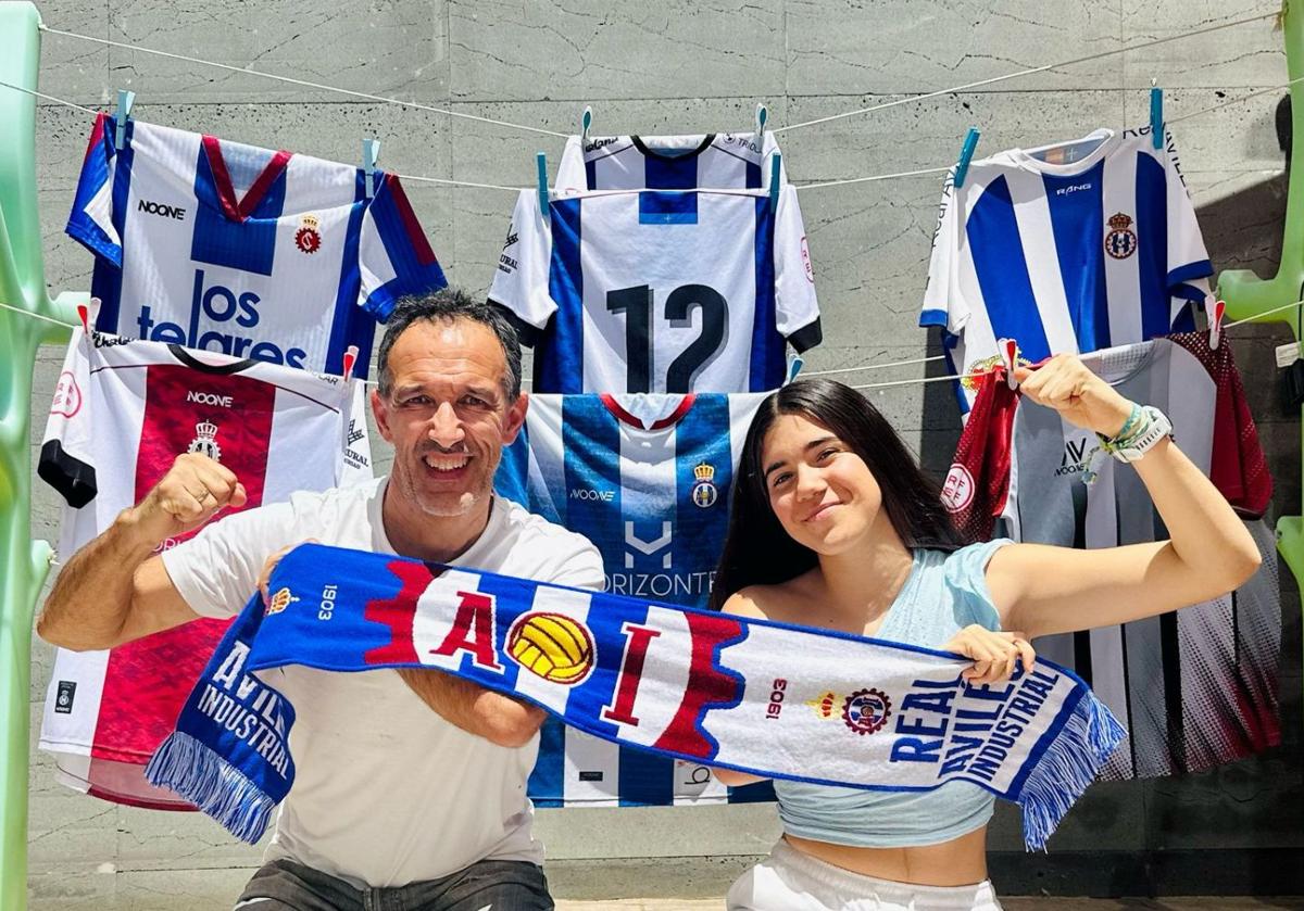 Un viaje de 3.500 kilómetros para apoyar al Real Avilés