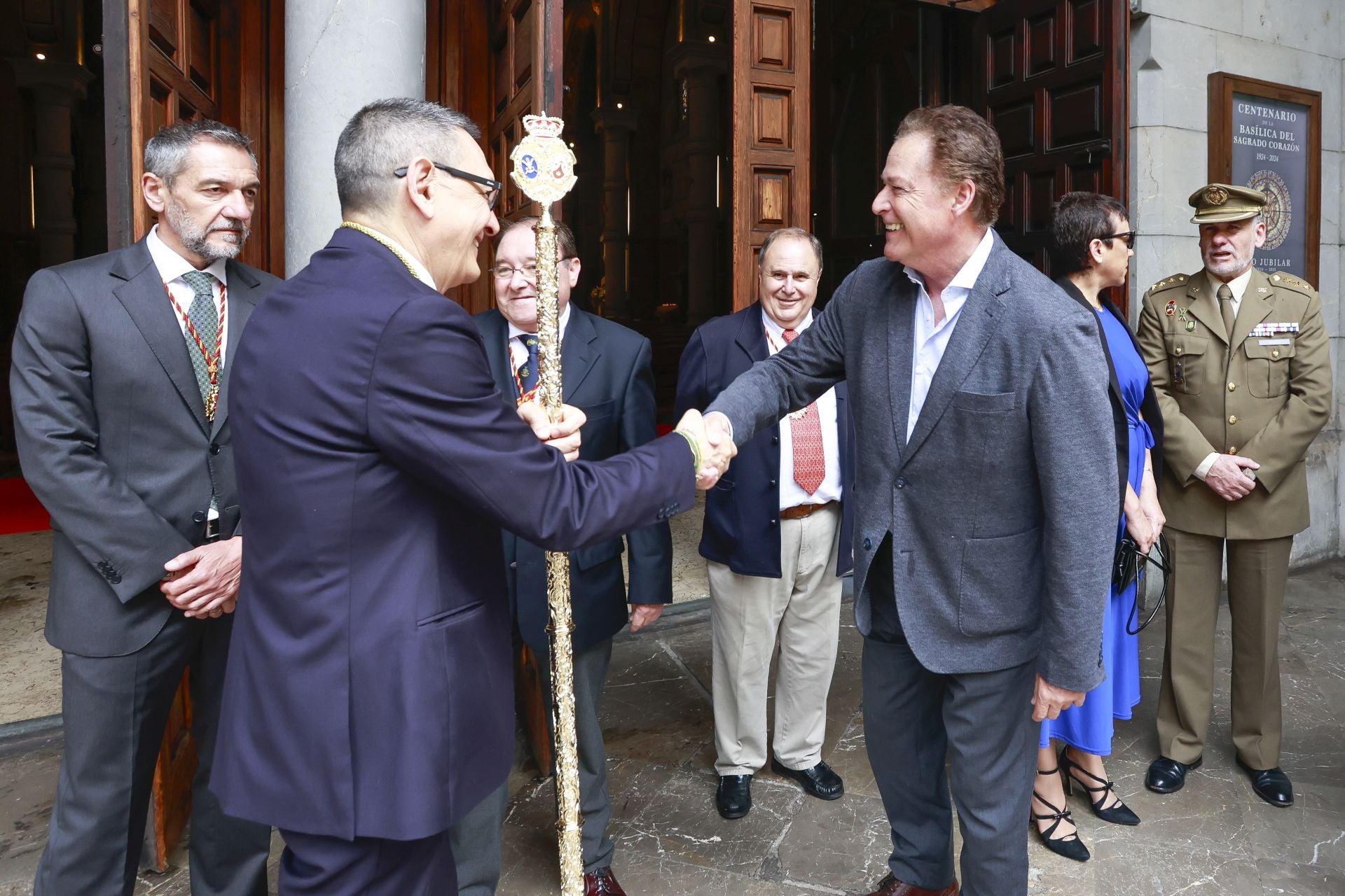 La clausura del Centenario de la Basílica del Sagrado Corazón, en Gijón, en imágenes
