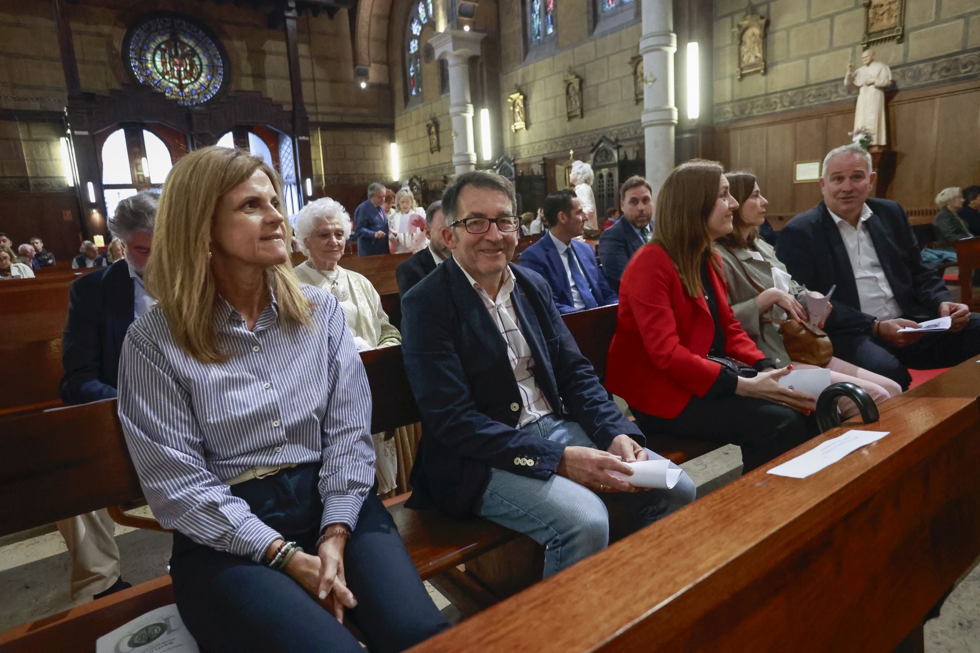La clausura del Centenario de la Basílica del Sagrado Corazón, en Gijón, en imágenes