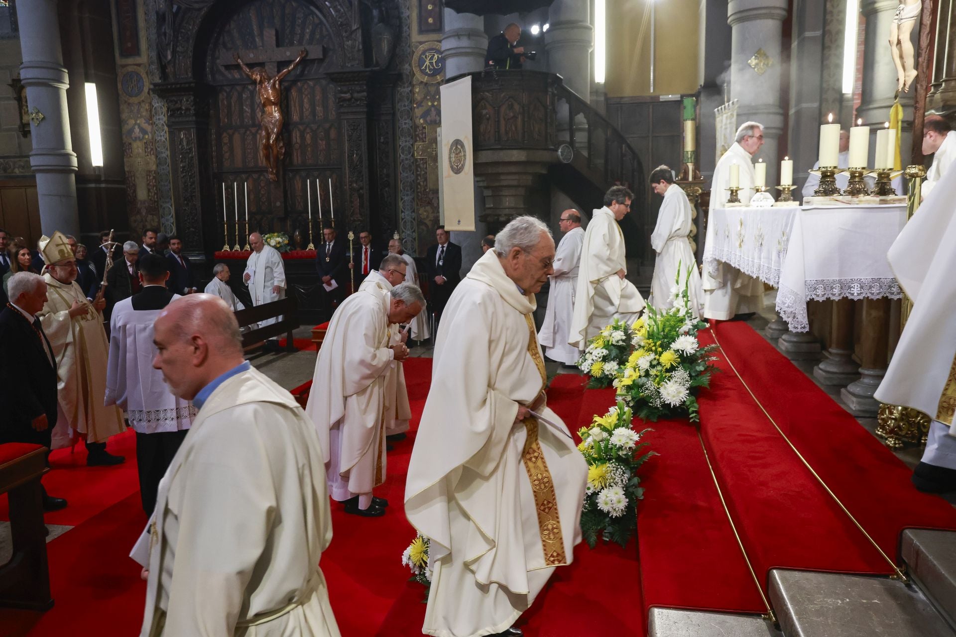 La clausura del Centenario de la Basílica del Sagrado Corazón, en Gijón, en imágenes