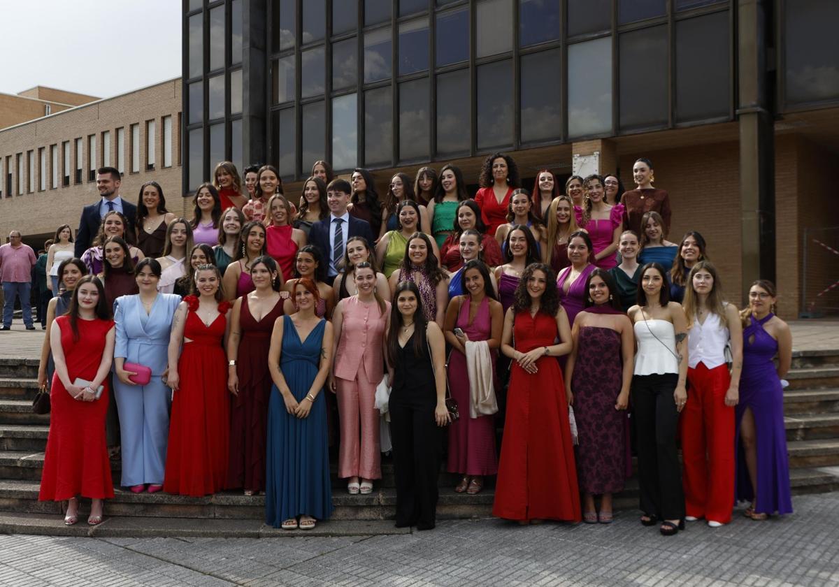 Graduación en la Facultad de Enfermería de Gijón