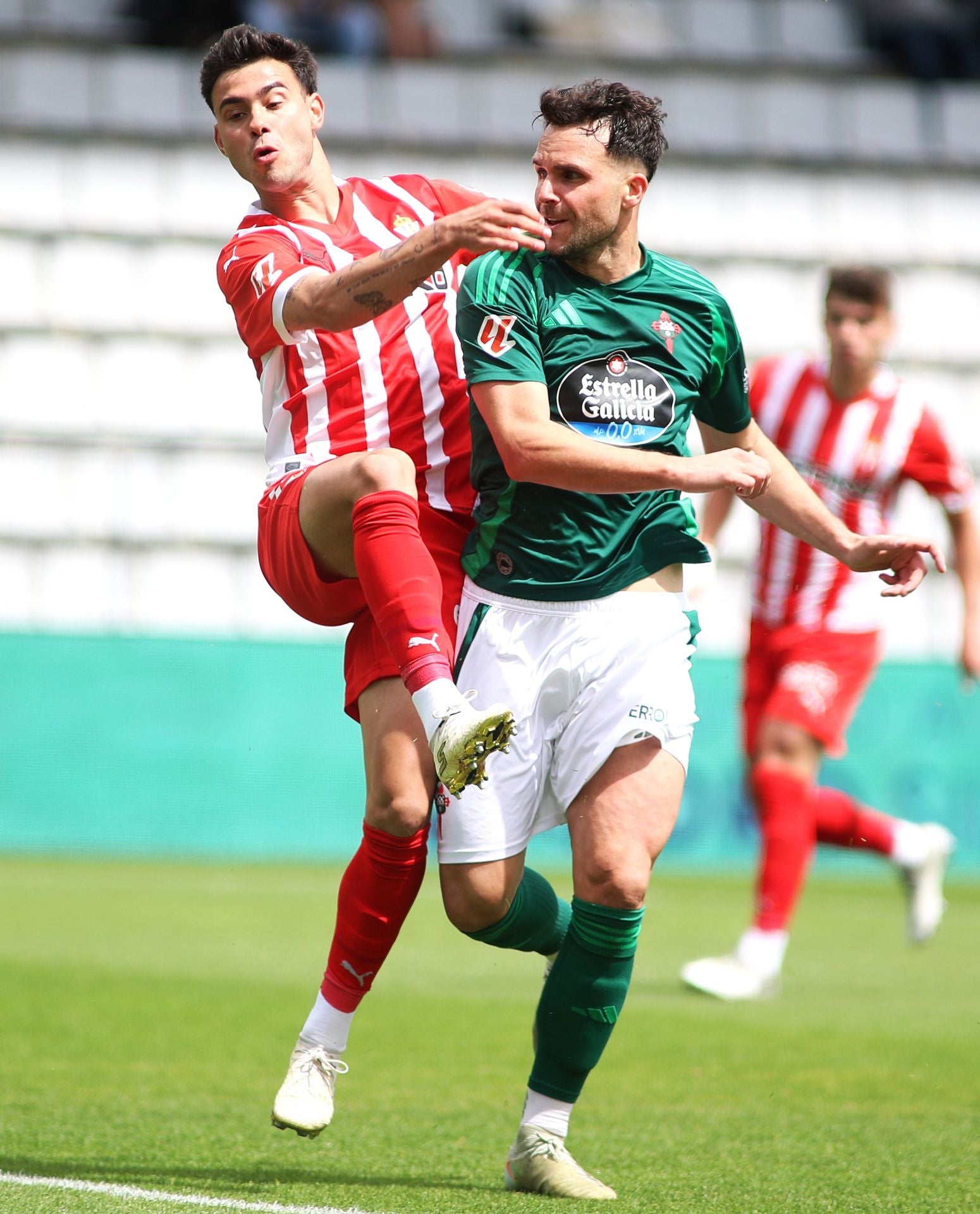 Las mejores jugadas del Racing de Ferrol 0-2 Sporting, en imágenes