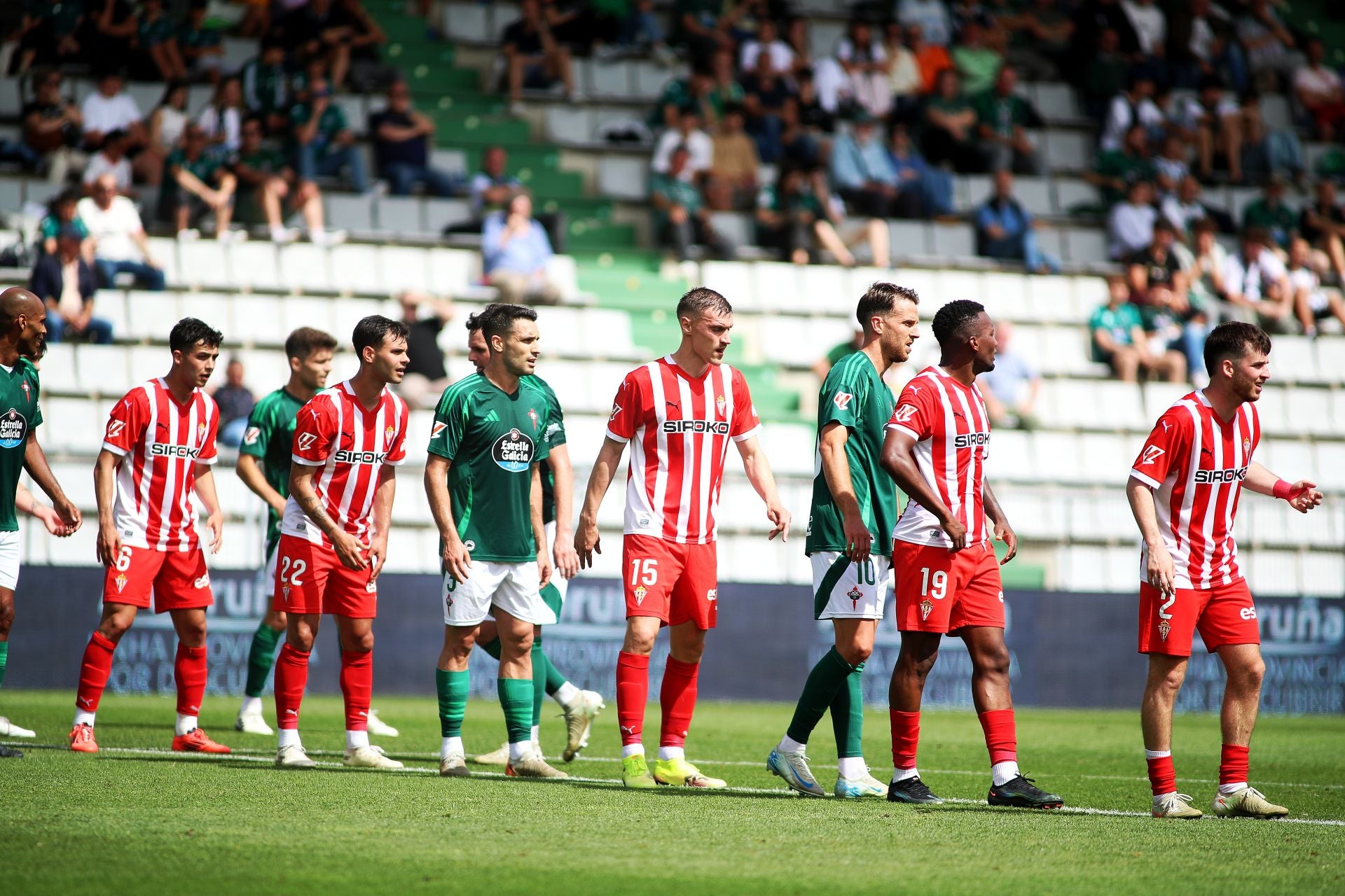 Las mejores jugadas del Racing de Ferrol 0-2 Sporting, en imágenes