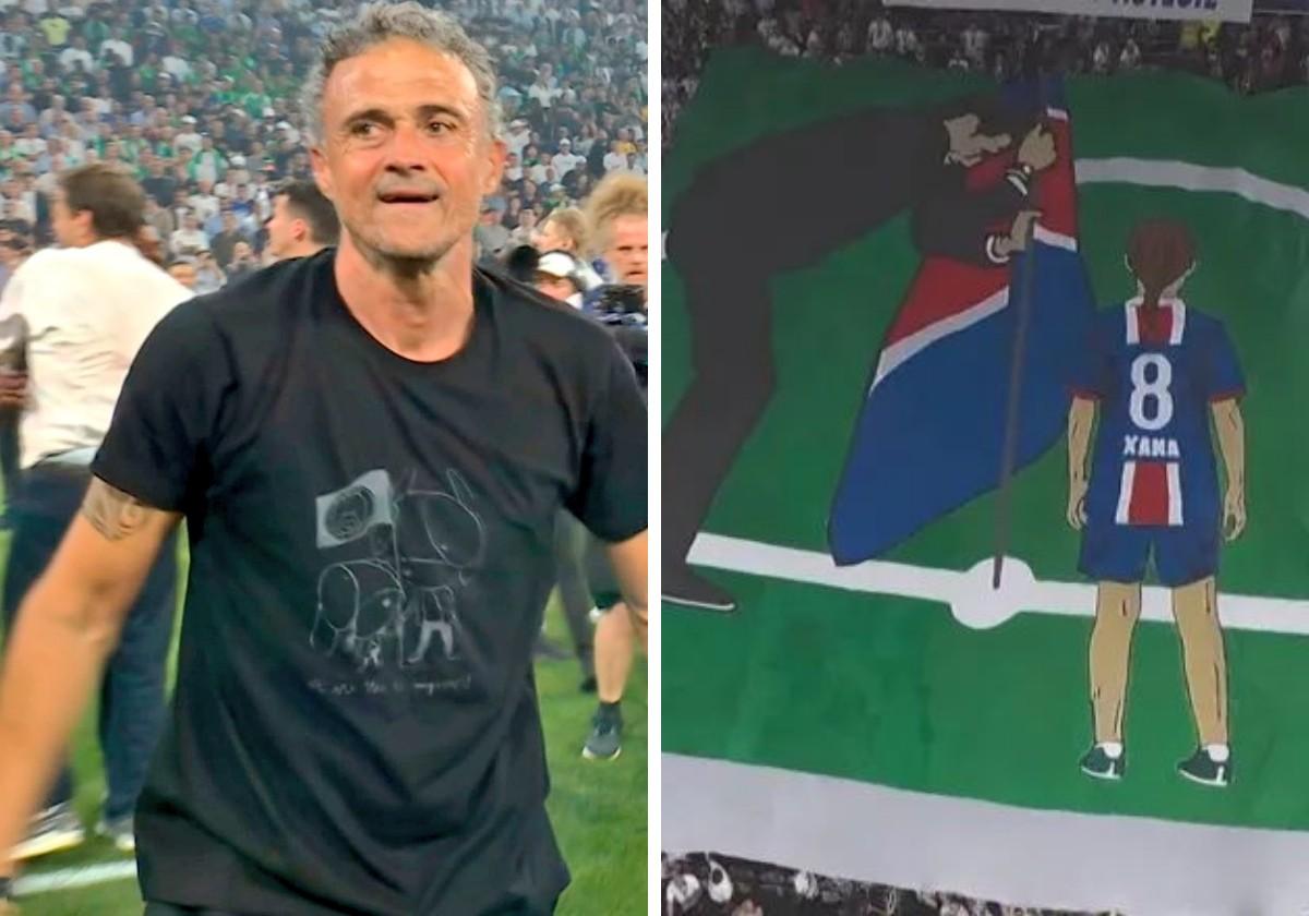 El emotivo homenaje de Luis Enrique a su hija Xana tras ganar la Champions con el PSG