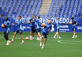 Entrenamiento de esta mañana.