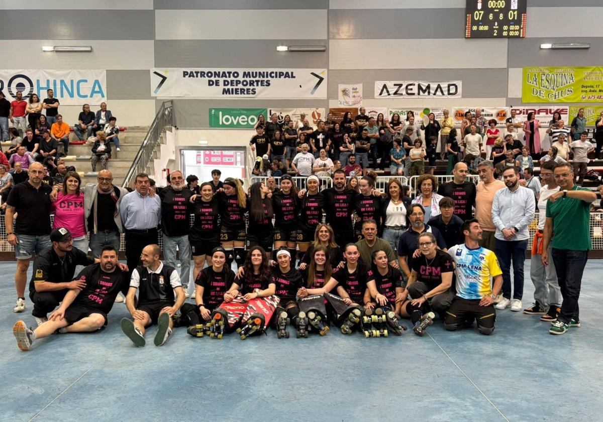 El Mieres retorna a la élite del hockey sobre patines
