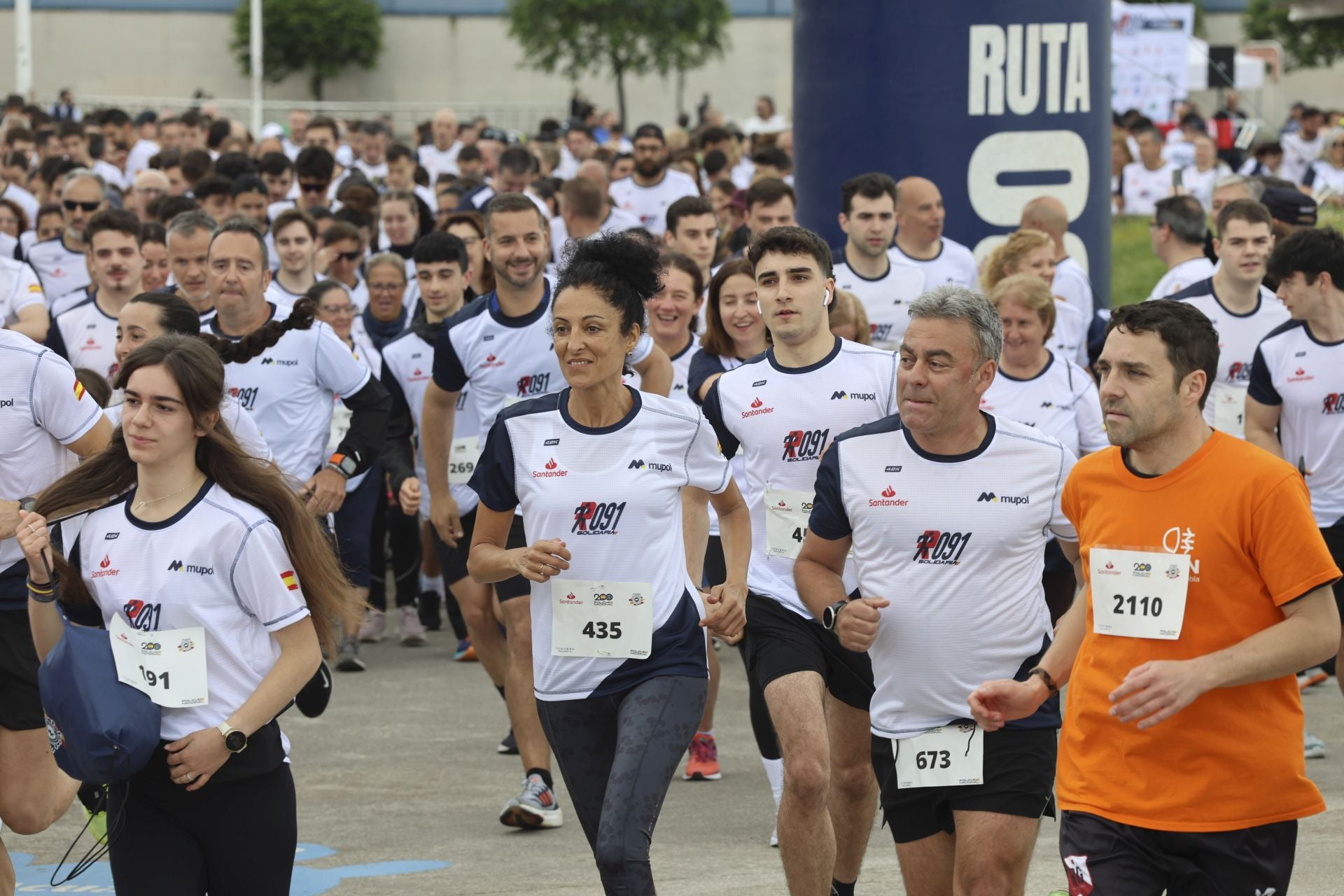 Fotos: Carrera Solidaria Ruta 091 Gijón 2025