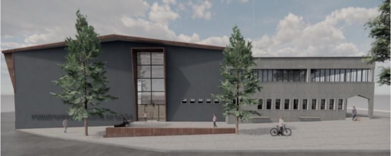 Comienza la rehabilitación del polideportivo de Oñón, en Mieres