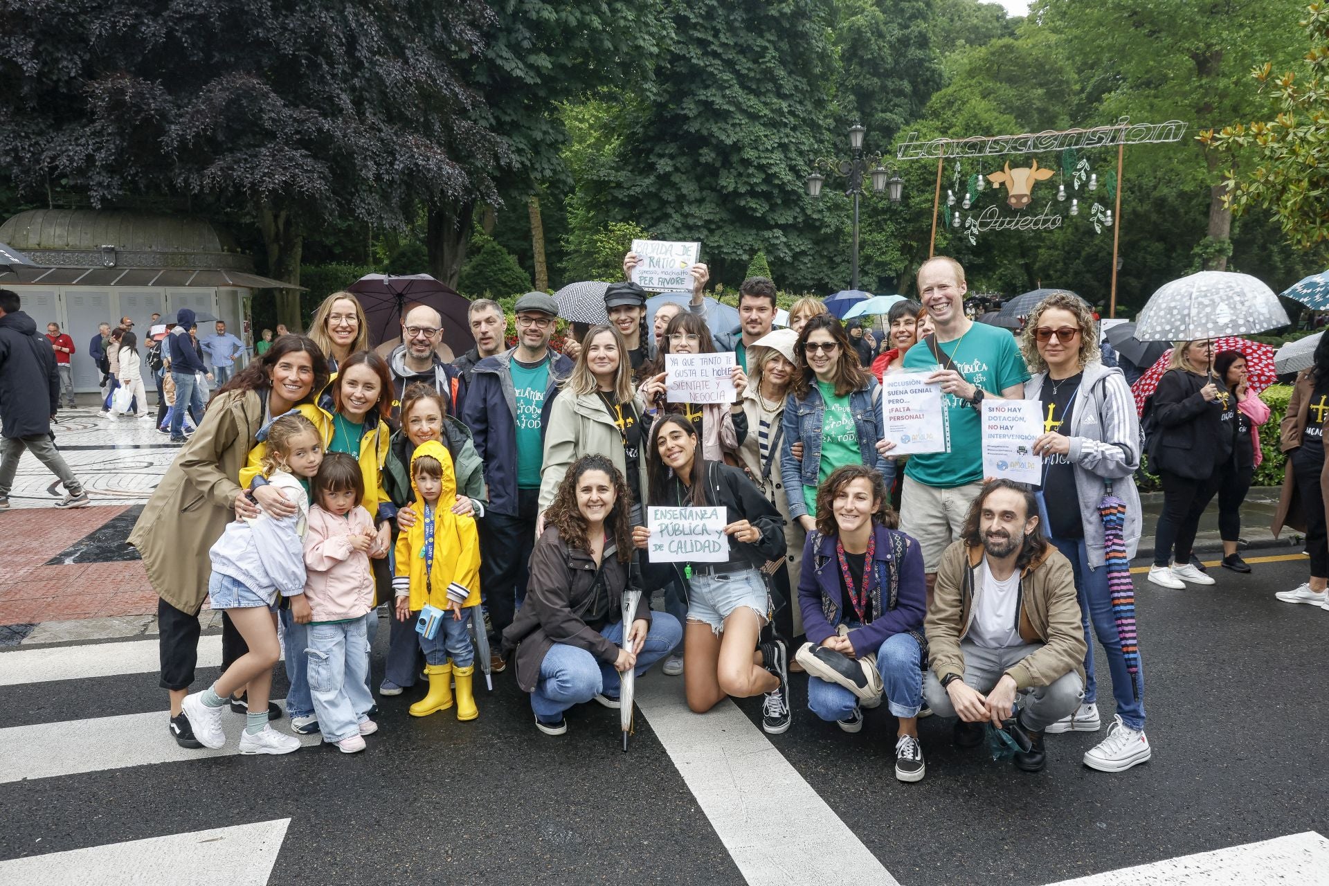 «Basta ya de precariedad»: Asturias clama por una educación pública de calidad