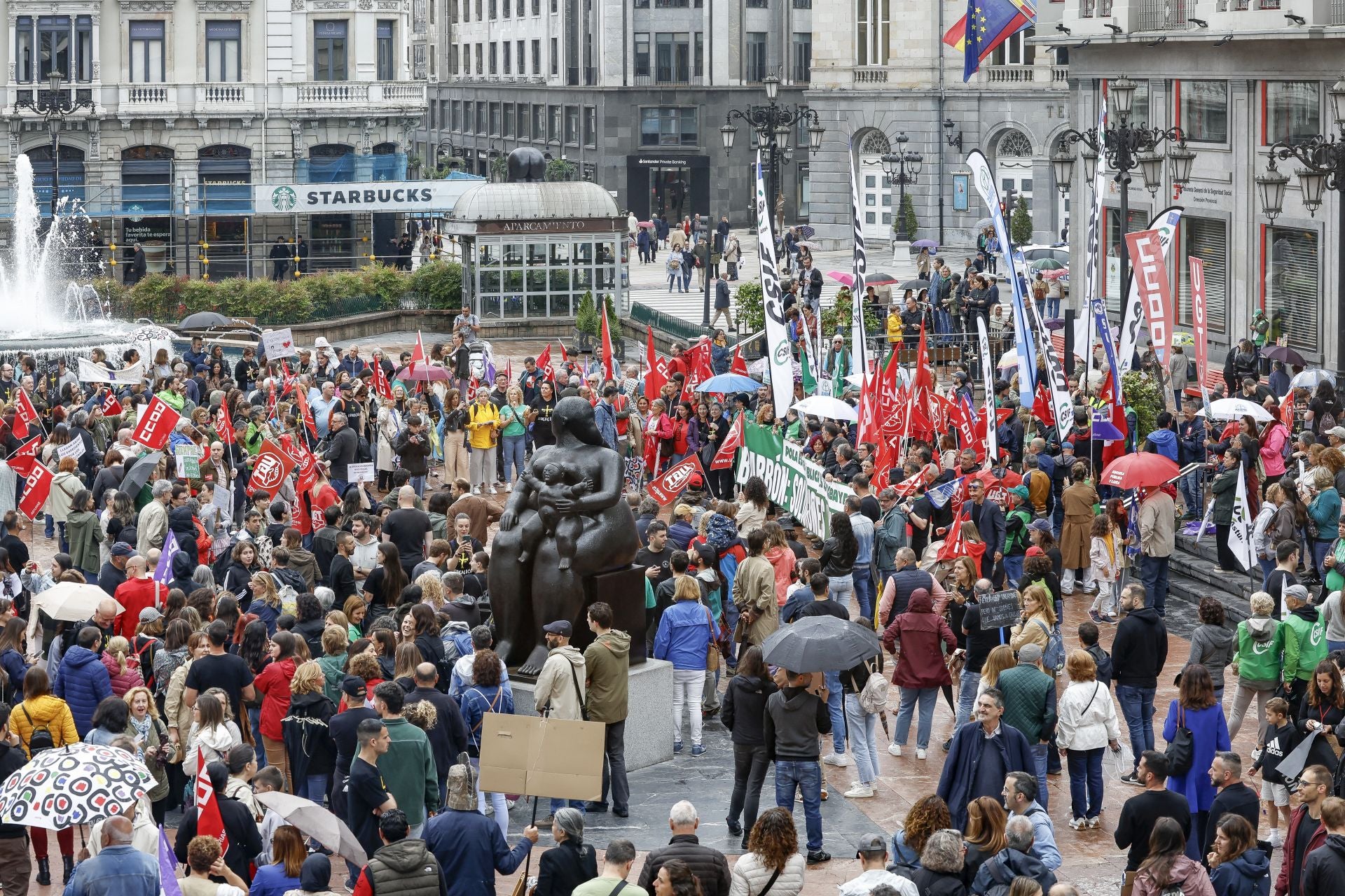 «Basta ya de precariedad»: Asturias clama por una educación pública de calidad