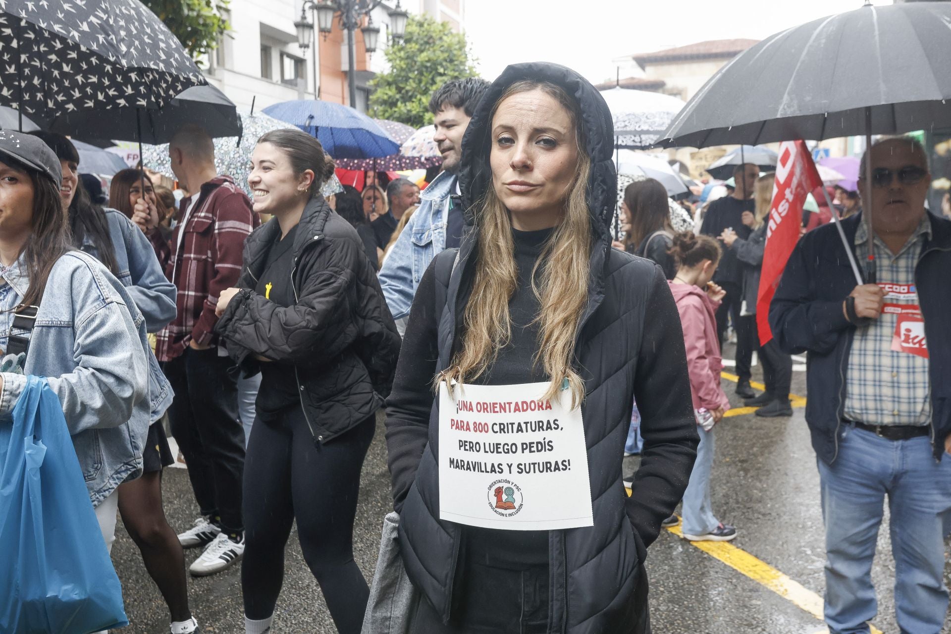 «Basta ya de precariedad»: Asturias clama por una educación pública de calidad