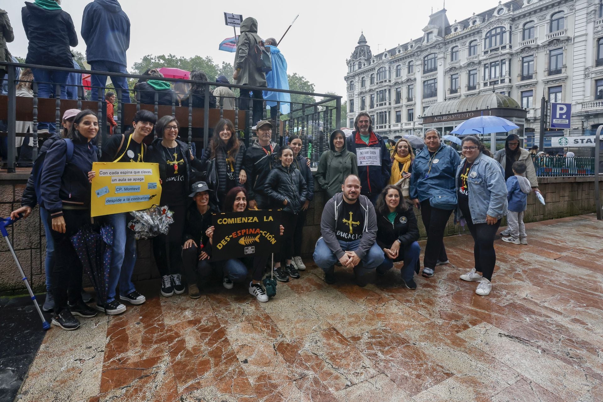 «Basta ya de precariedad»: Asturias clama por una educación pública de calidad