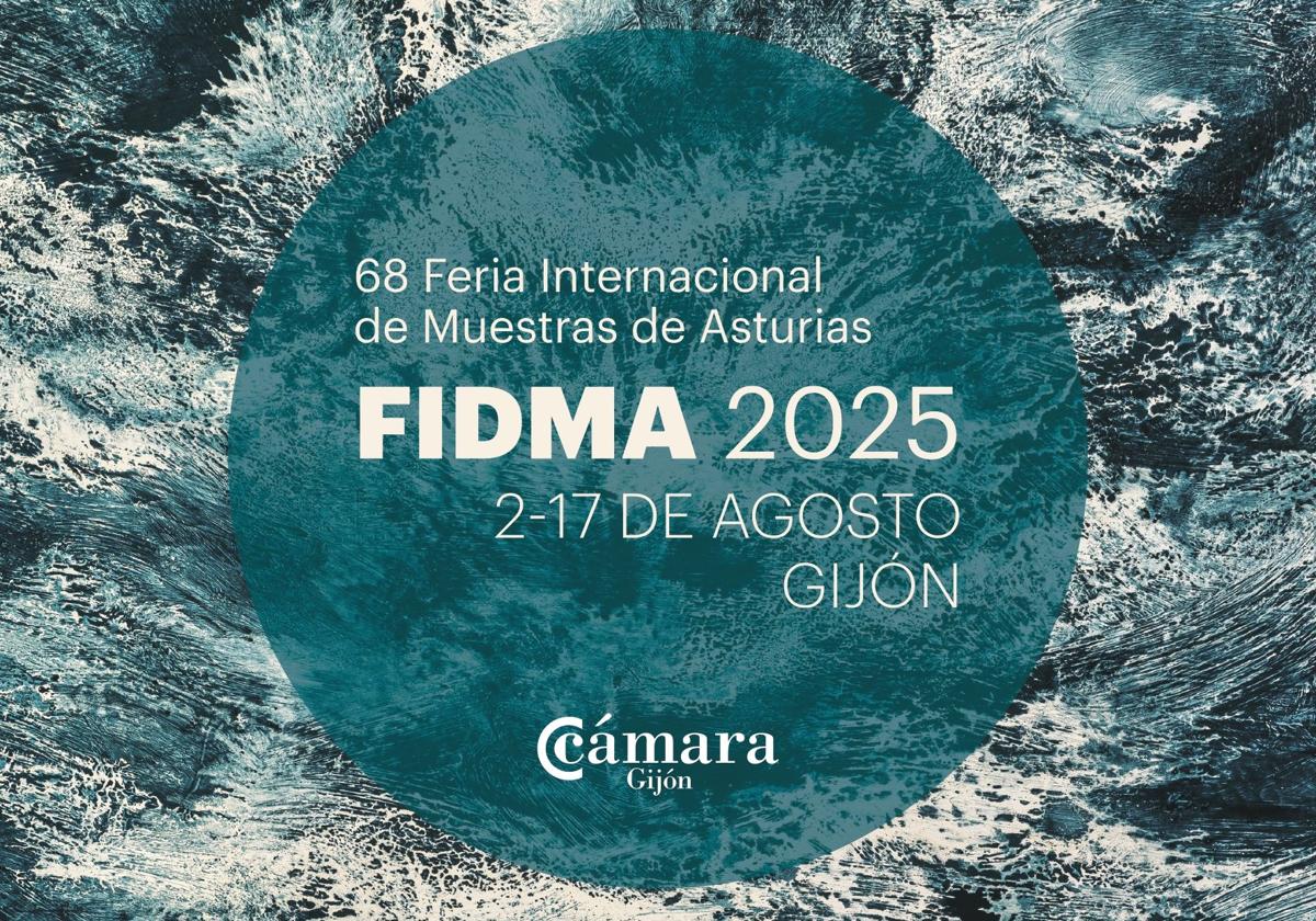 Guillermo Simón, autor del cartel de la 68 edición de la Feria de Muestras de Asturias