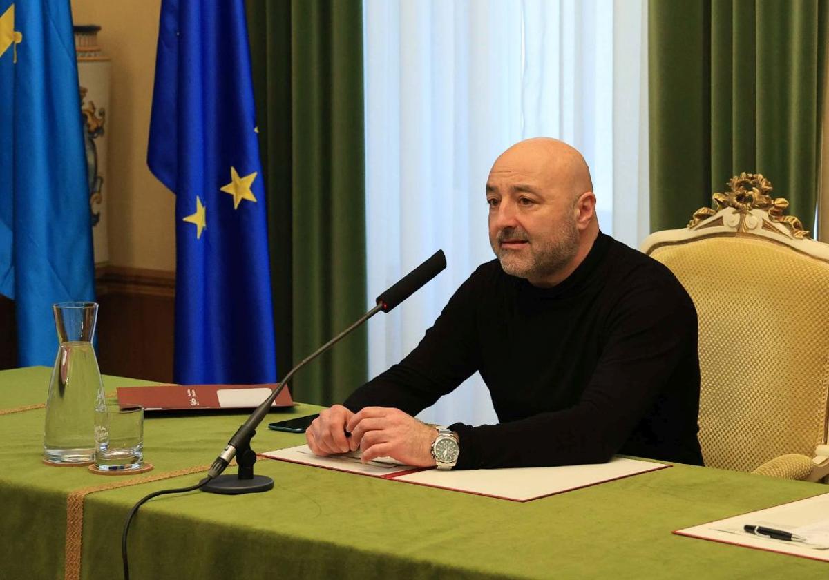 Guzmán Pendás, concejal de Servicios Sociales del Ayuntamiento de Gijón.