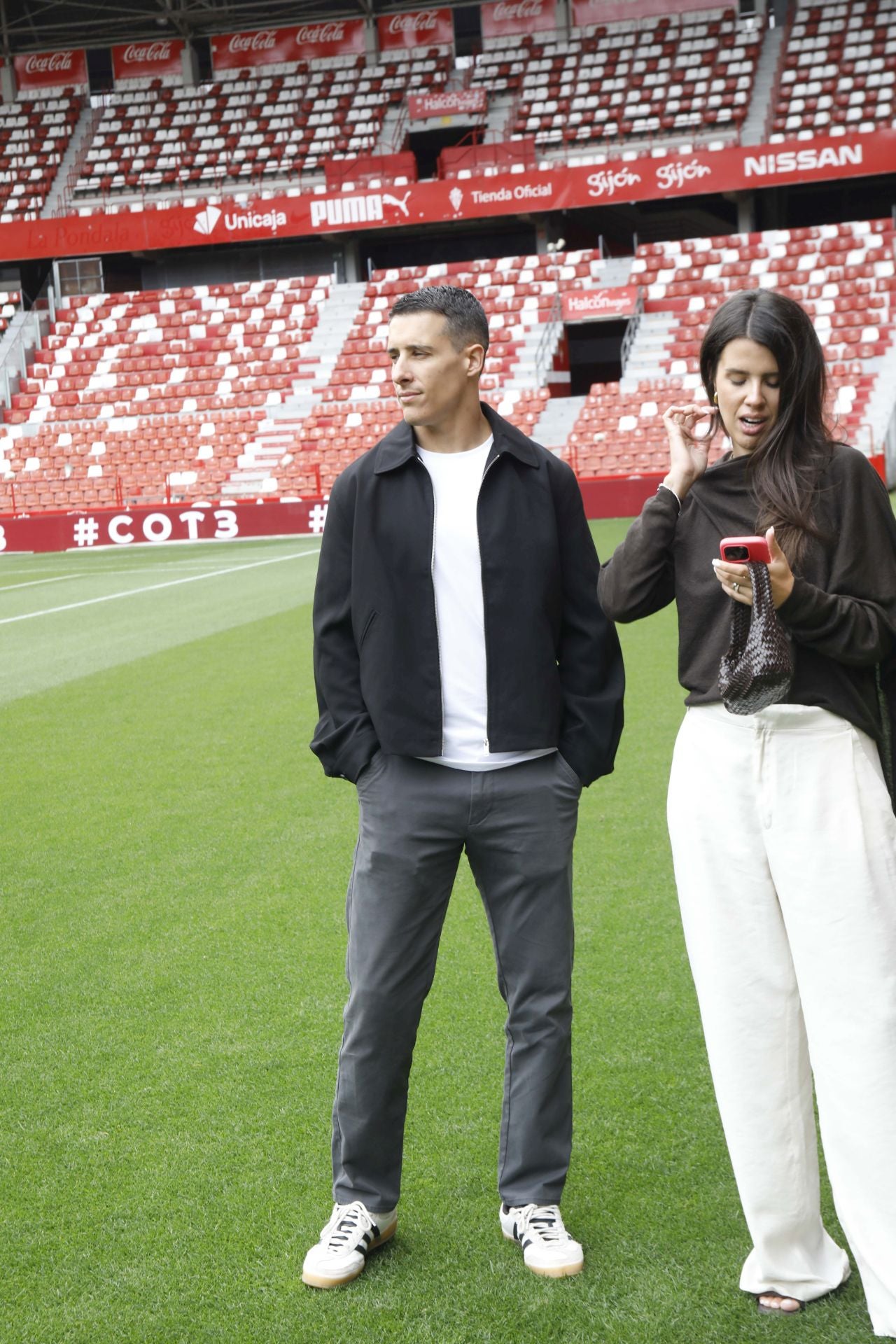 El Molinón y la despedida más íntima de Cote