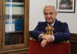 Jesús María Chamorro, presidente del Tribunal Superior de Justicia de Asturias.