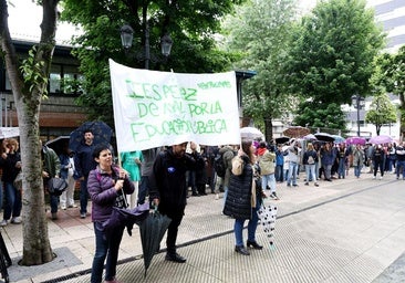 Cadenas humanas, piquetes...: la protesta de este martes, en imágenes