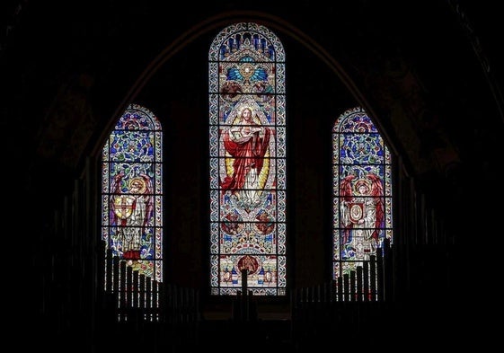 Vidrieras de la Iglesiona.
