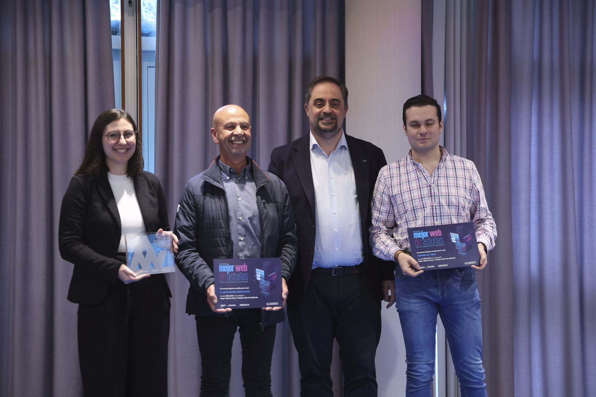 Entrega de los XXVI Premios a la Mejor Web de Asturias