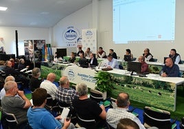 Asamblea de Central Lechera Asturiana SAT, en la que se aprobaron las cuentas del pasado ejercicio.