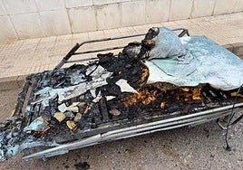 Así quedó la residencia geriátrica de Siero tras el incendio que dejó un herido grave