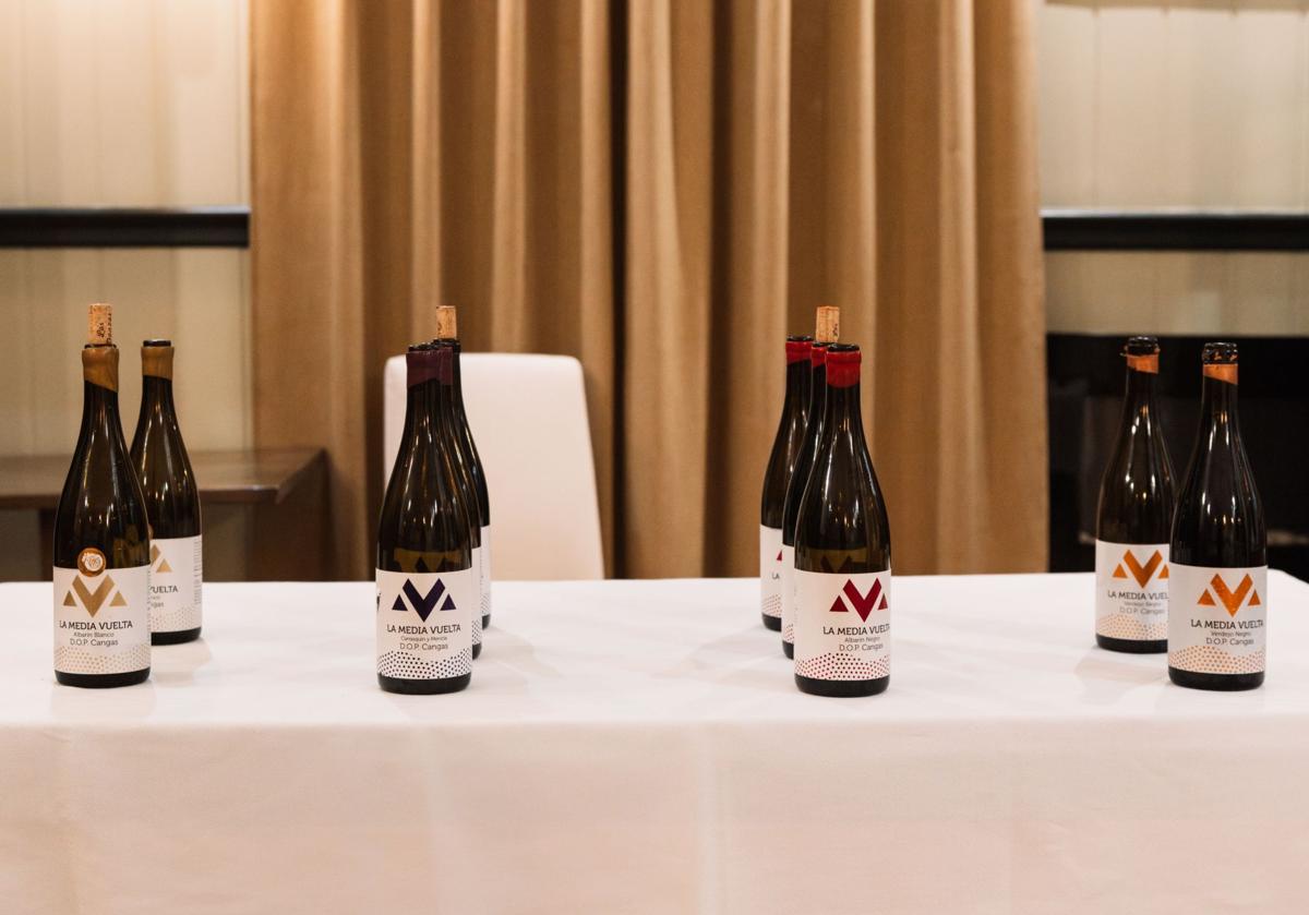 Imagen principal - Una cena para maridar el vino de Cangas