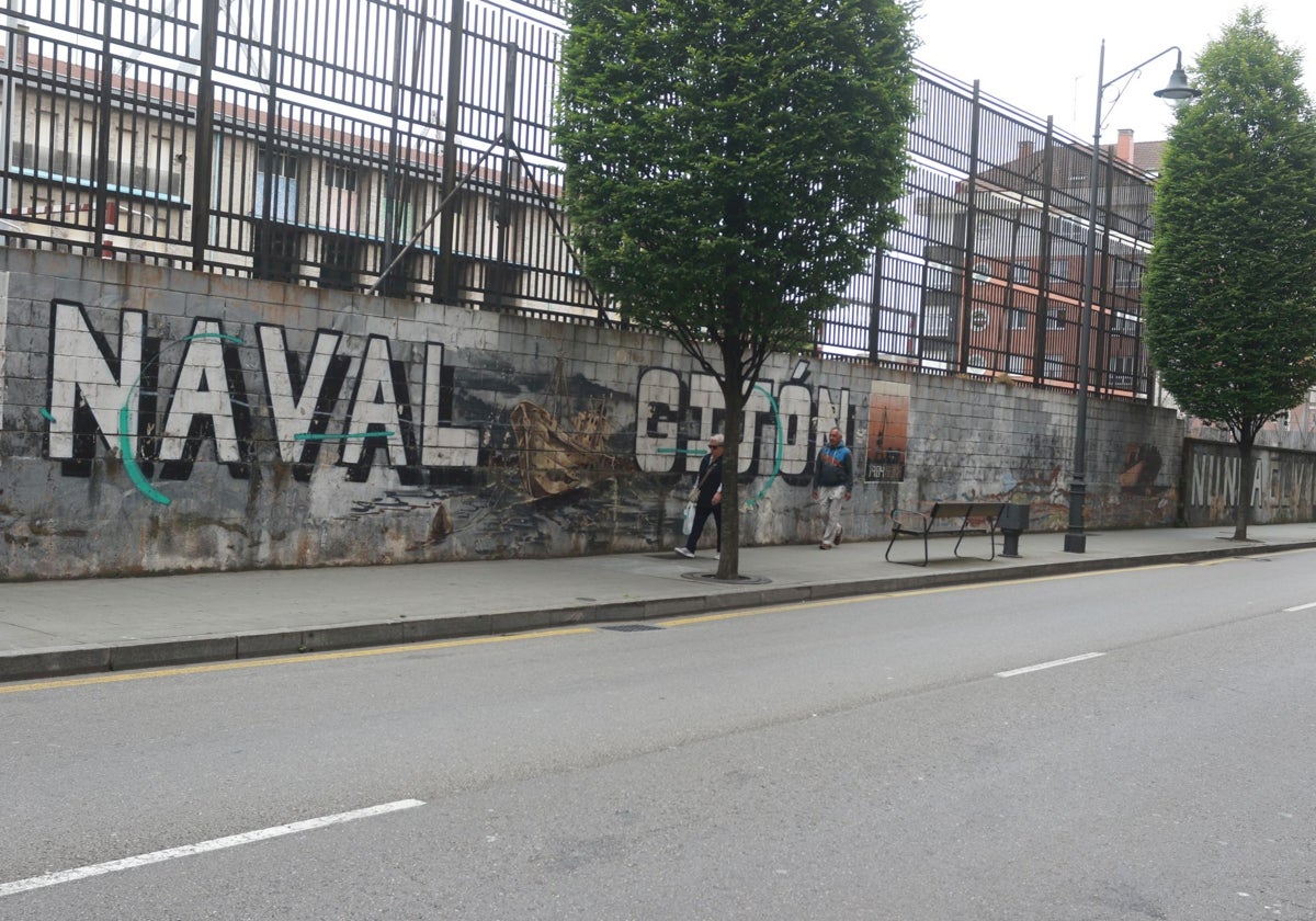 Podemos propone un plan de murales sobre la historia industrial de la zona oeste de Gijón