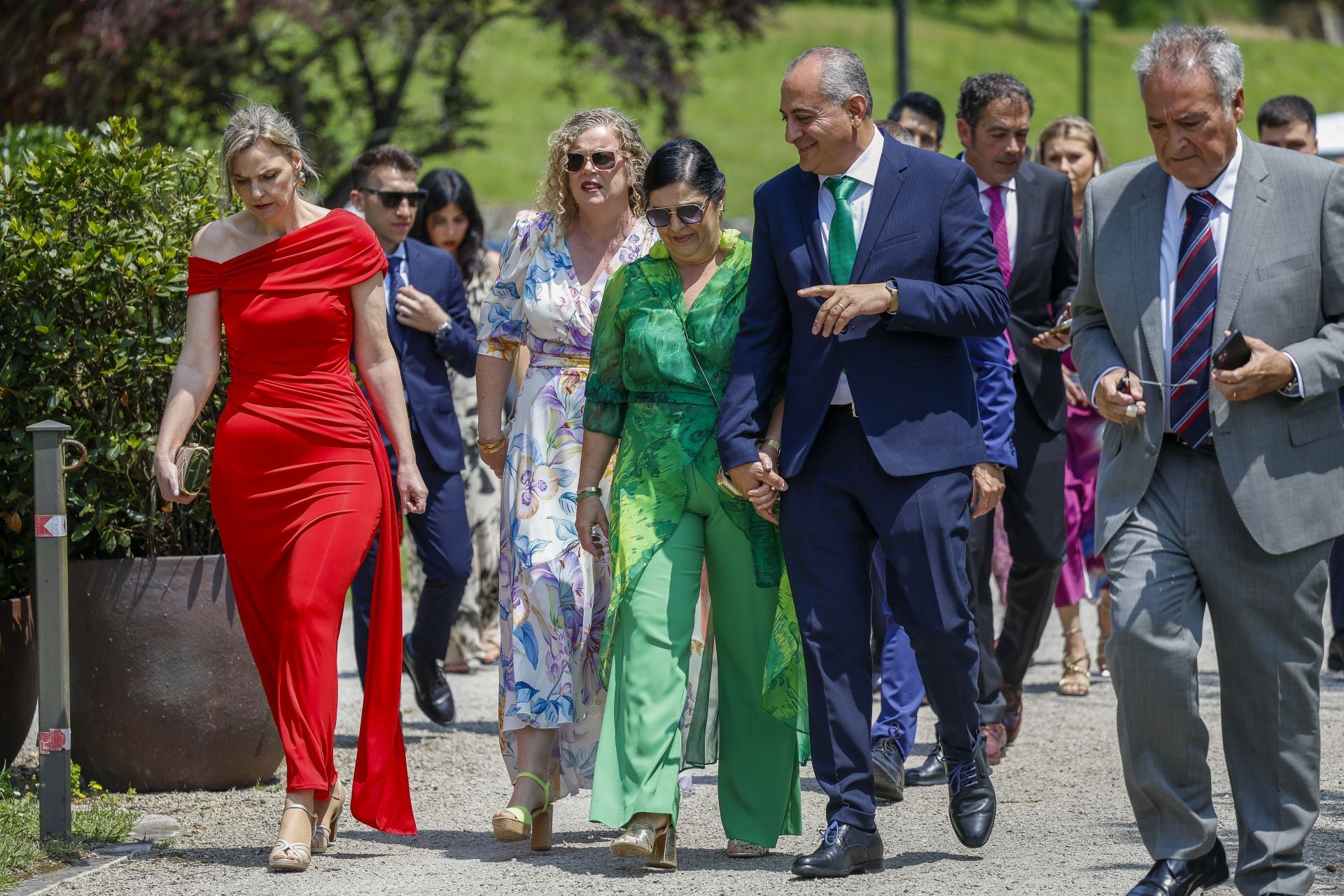 Una boda celebrada en Gijón y dos enamorados de la ciudad