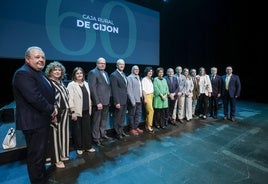 Caja Rural de Gijón celebra su 60 aniversario: las imágenes de la jornada