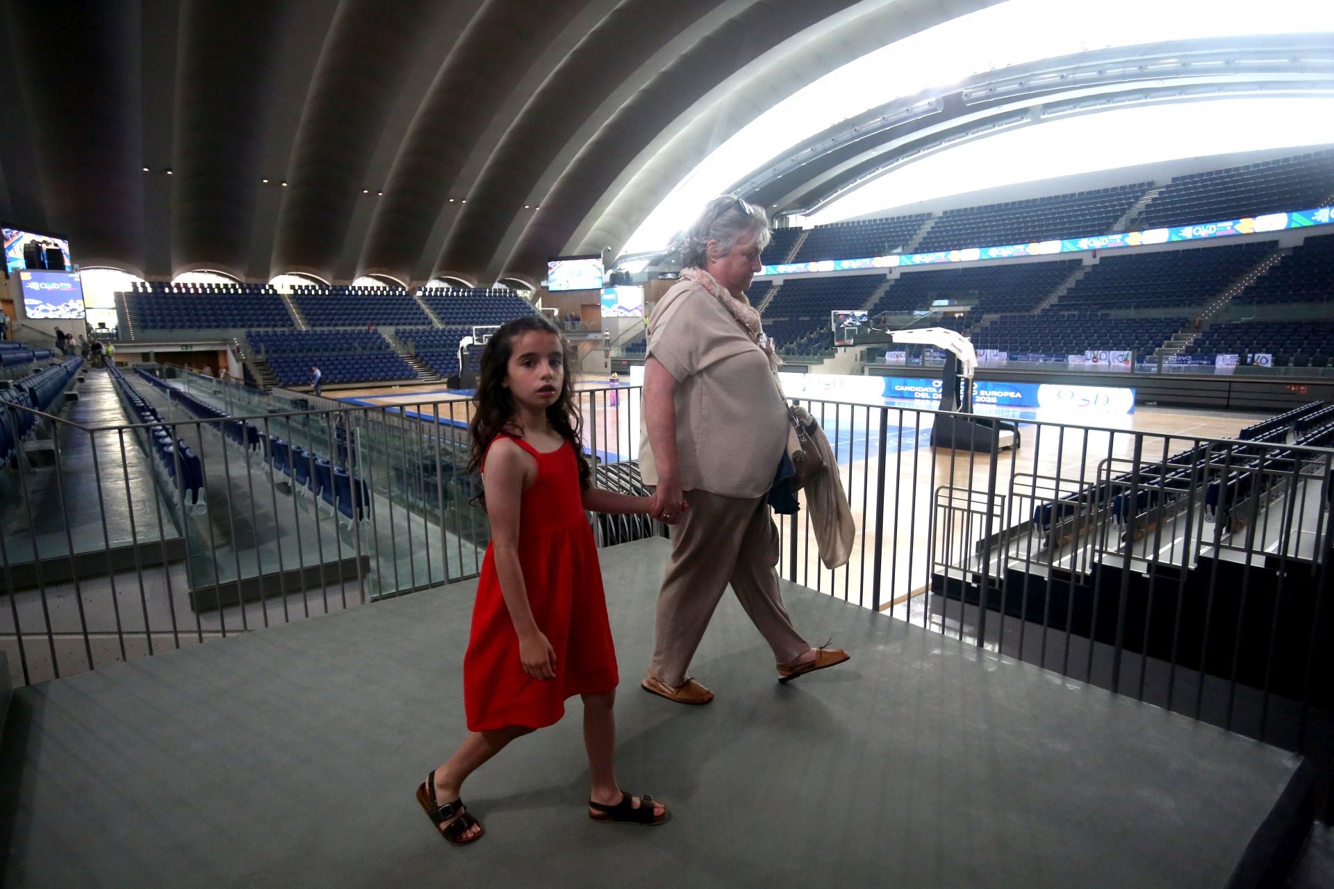 El Palacio de los Deportes de Oviedo, al descubierto: así fue la jornada de puertas abiertas