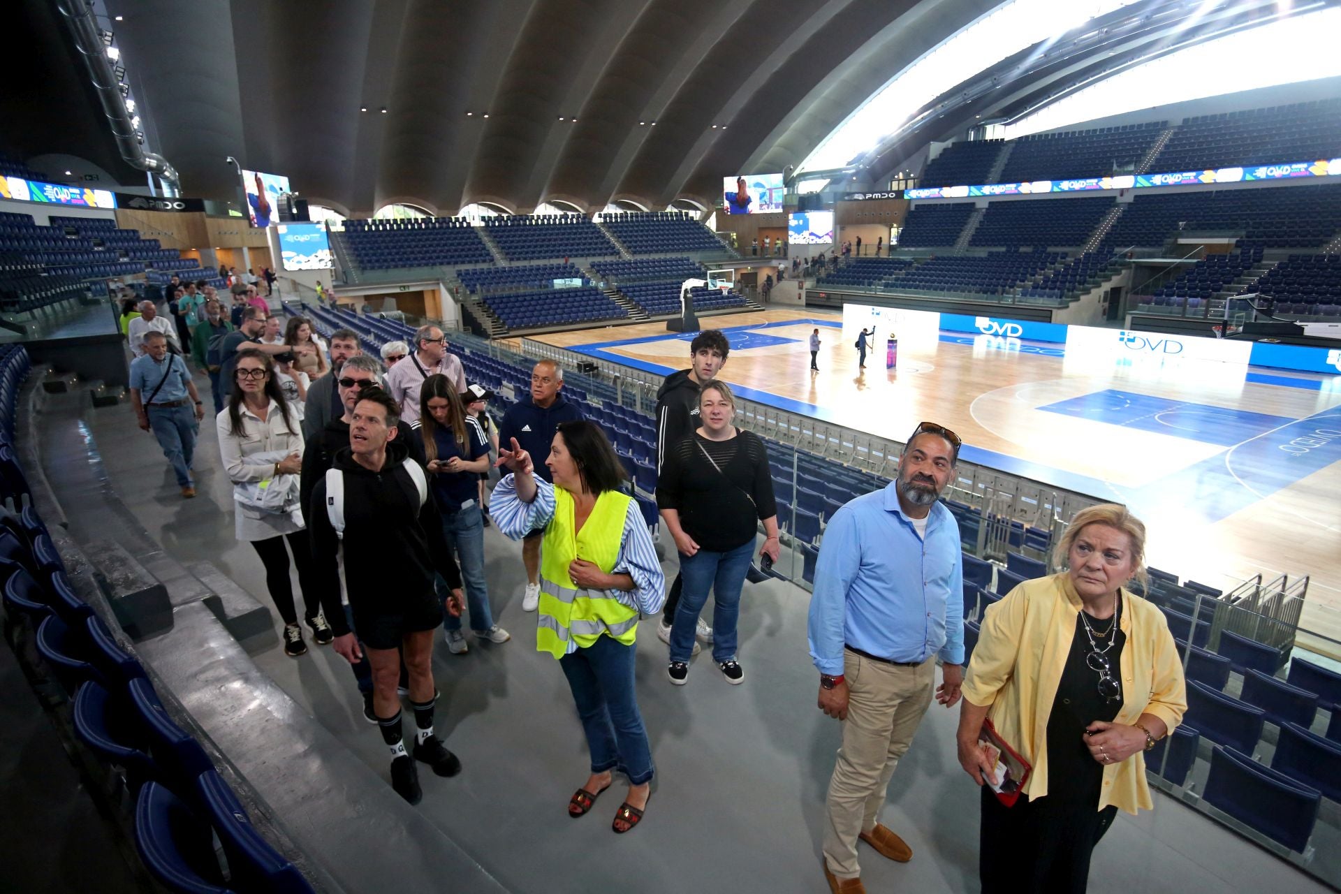 El Palacio de los Deportes de Oviedo, al descubierto: así fue la jornada de puertas abiertas