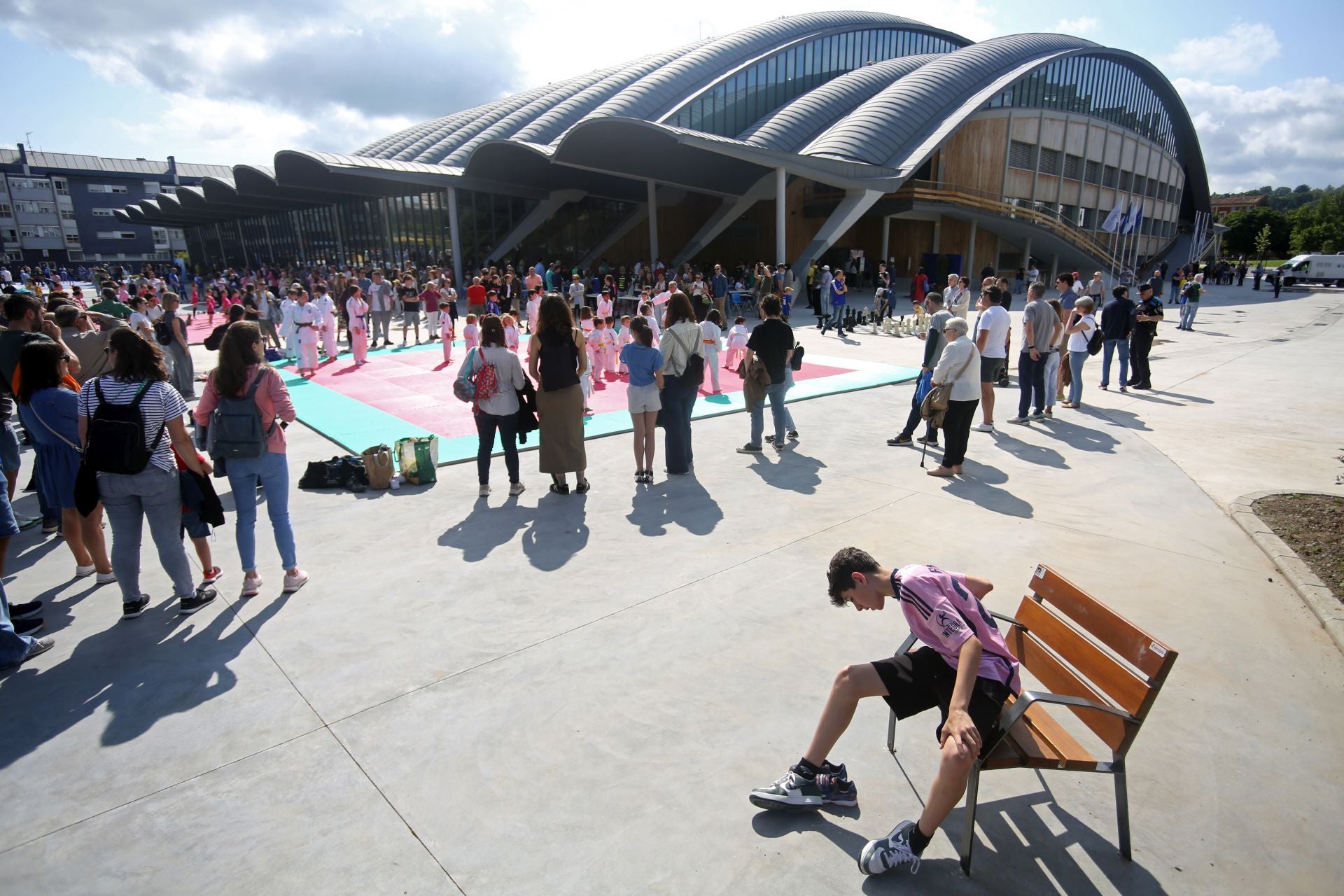 El Palacio de los Deportes de Oviedo, al descubierto: así fue la jornada de puertas abiertas