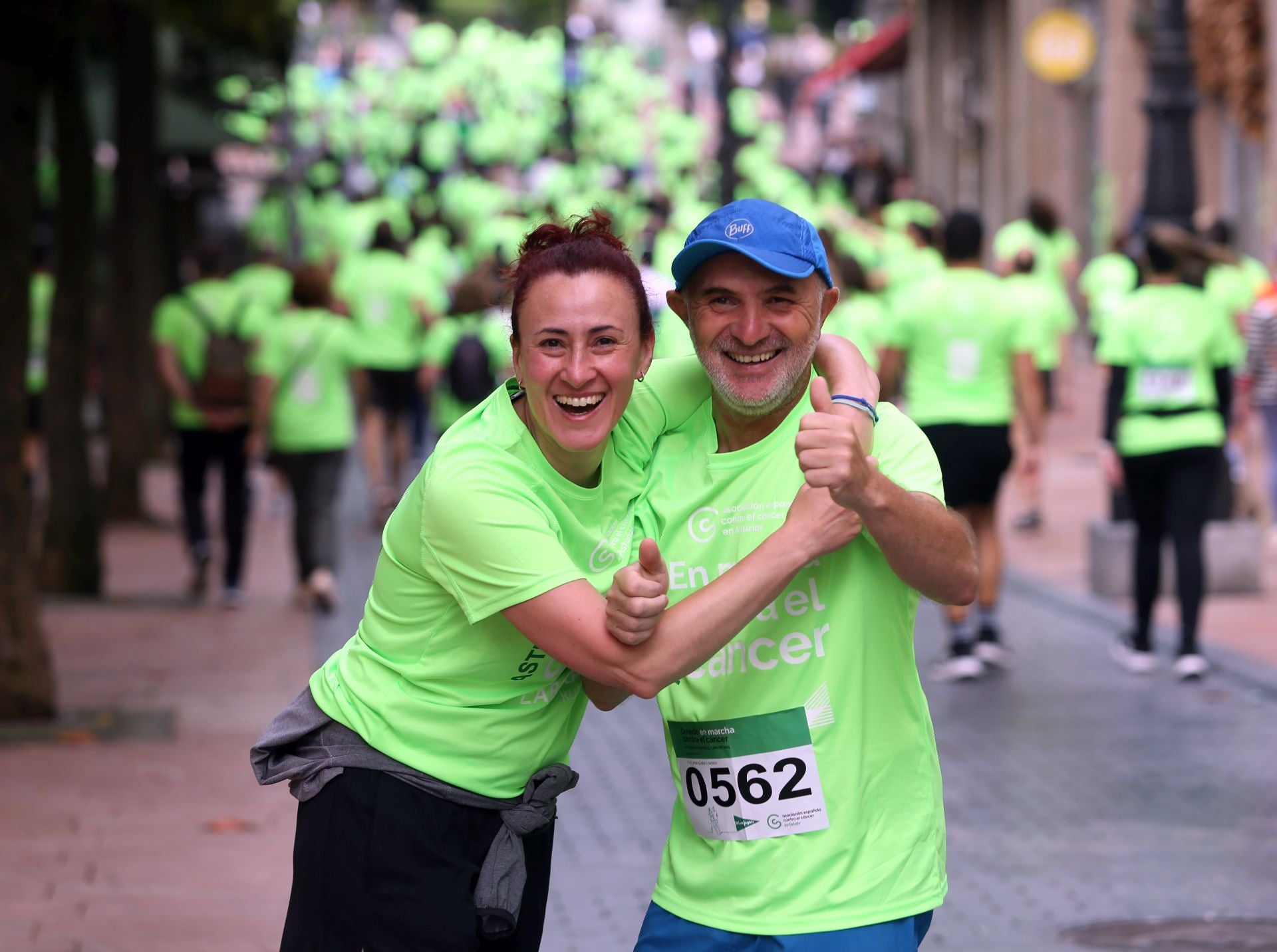 Oviedo, en marcha contra el cáncer: las imágenes de la carrera solidaria
