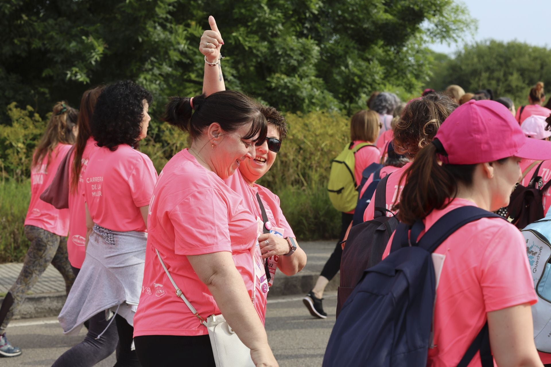Carrera de la Mujer | Imparable marea rosa en Gijón