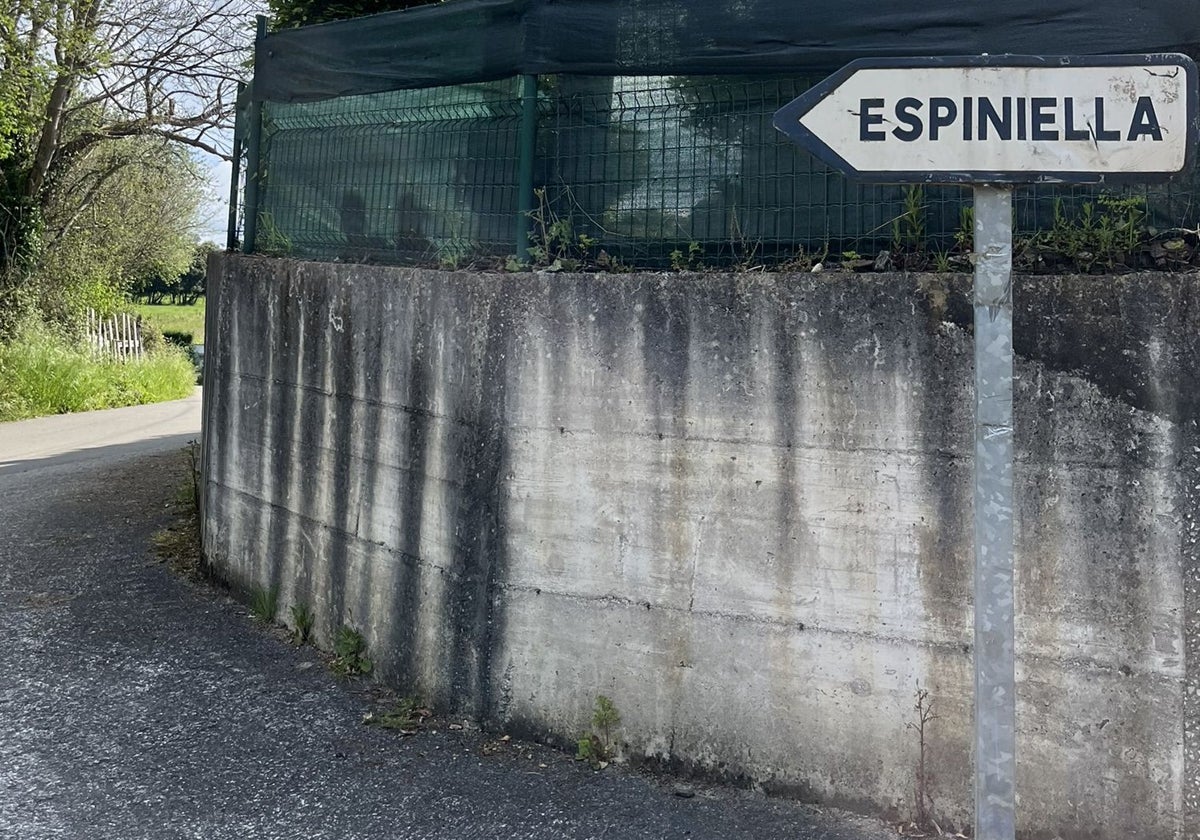 Localidad de Espiniella, Siero.