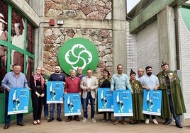 Presentación del Festival de la Sidra de Nava.