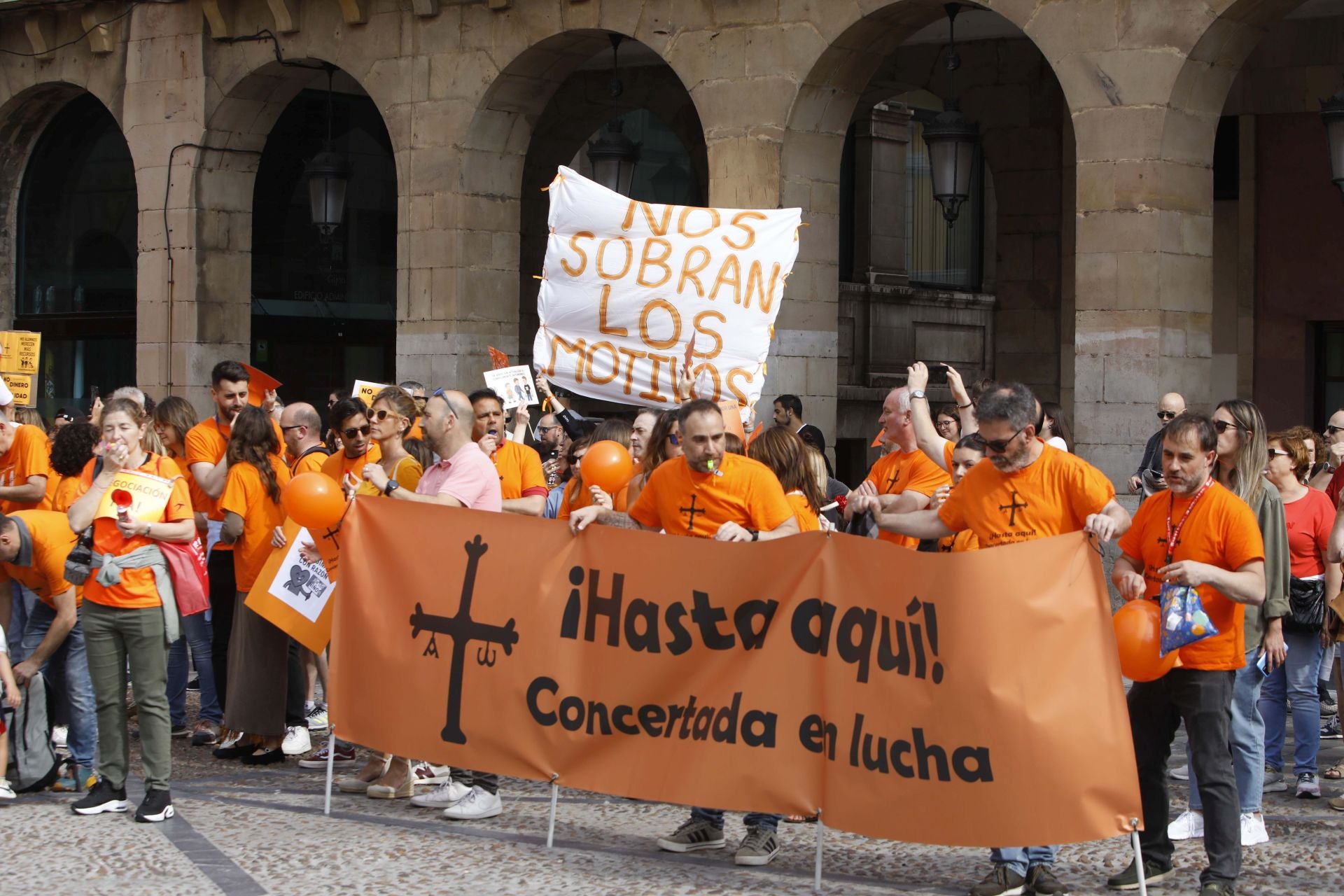 La escuela concertada alza la voz en Gijón: «¡Hasta aquí!»