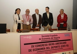 Acto de inauguración del Congreso Iberoamericano de Economía del Deporte.