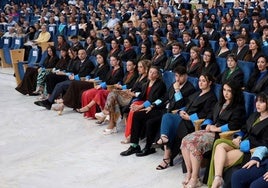 Los graduados en el Calatrava.