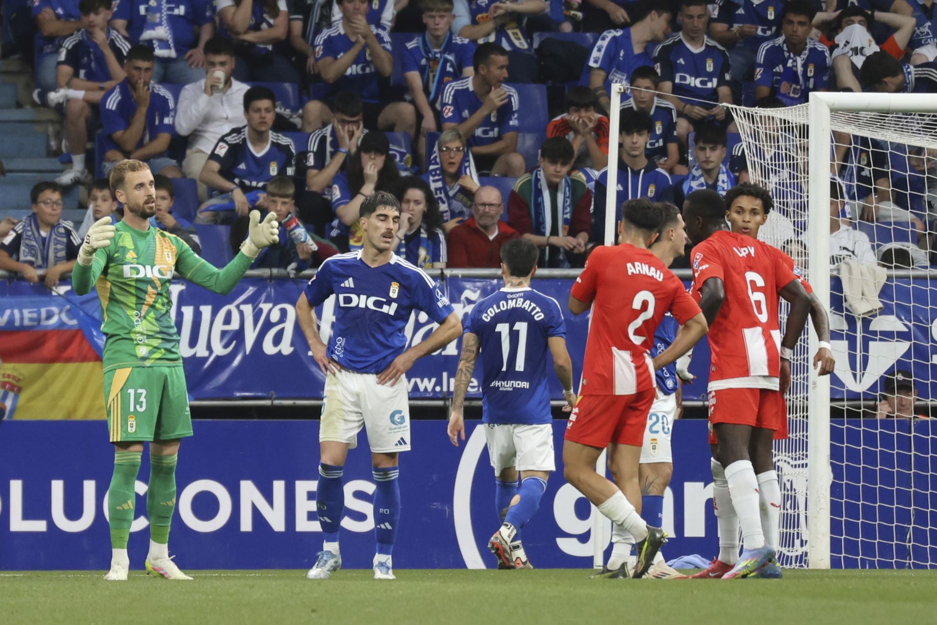 Las mejores imágenes del Real Oviedo - Almería