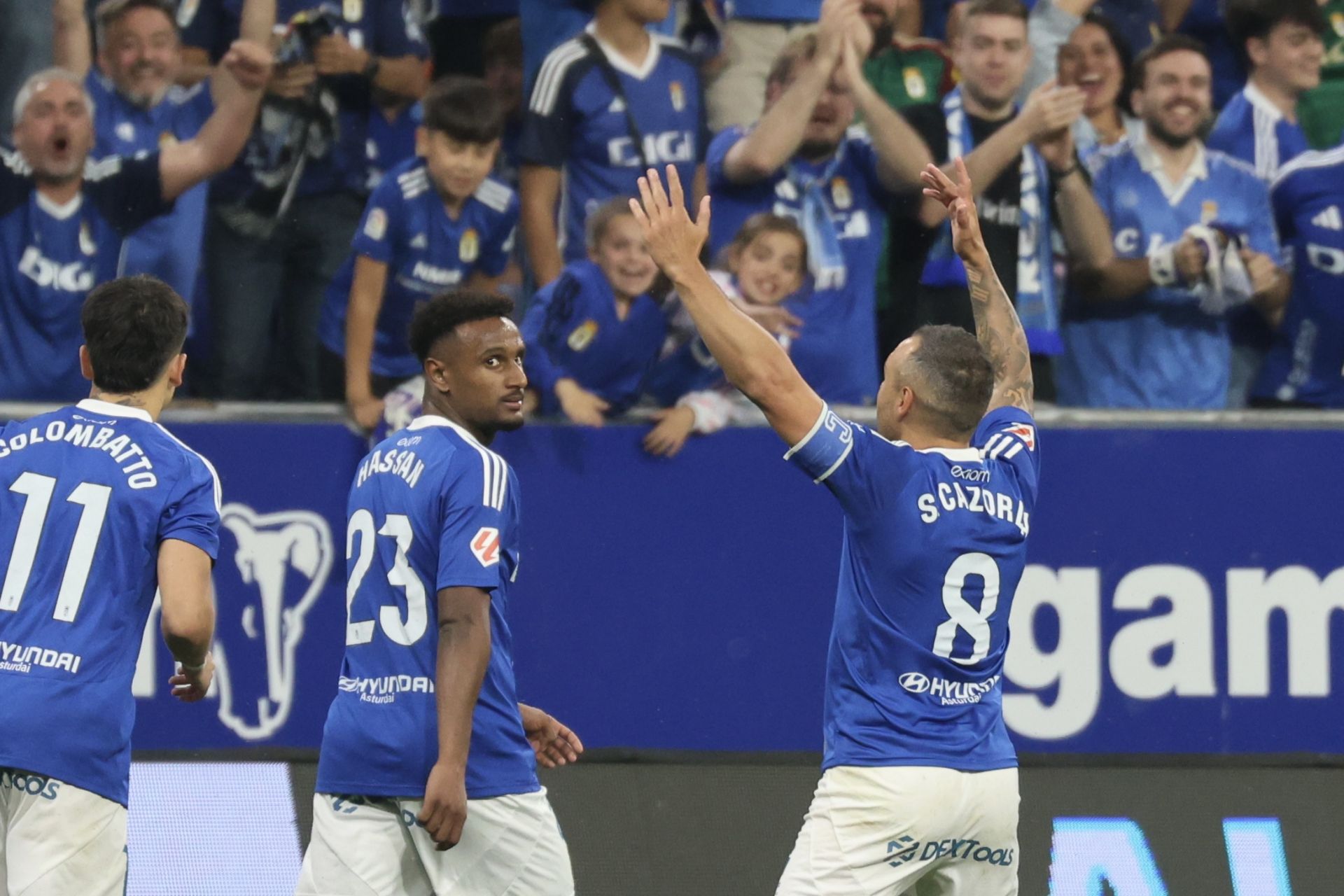 Las mejores imágenes del Real Oviedo - Almería