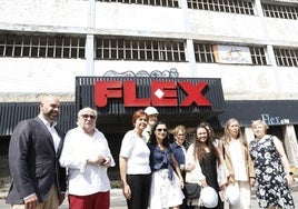 Comienza la demolición de la fábrica de Flex en Gijón