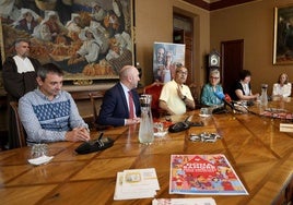 Presentación de la campaña de donación de sangre en la Junta General.