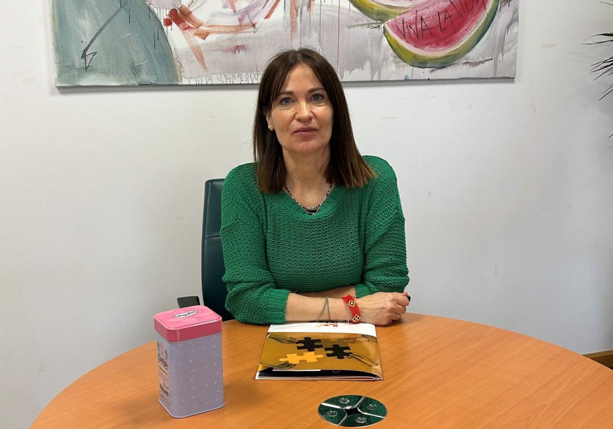 La edil María José Fernández.