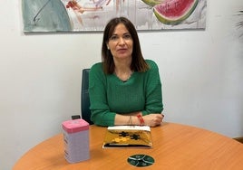 La edil María José Fernández.