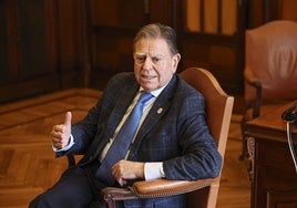 El alcalde, Alfredo Canteli.