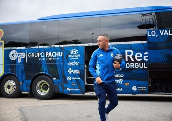 Cazorla, a su llegada a Anduva.