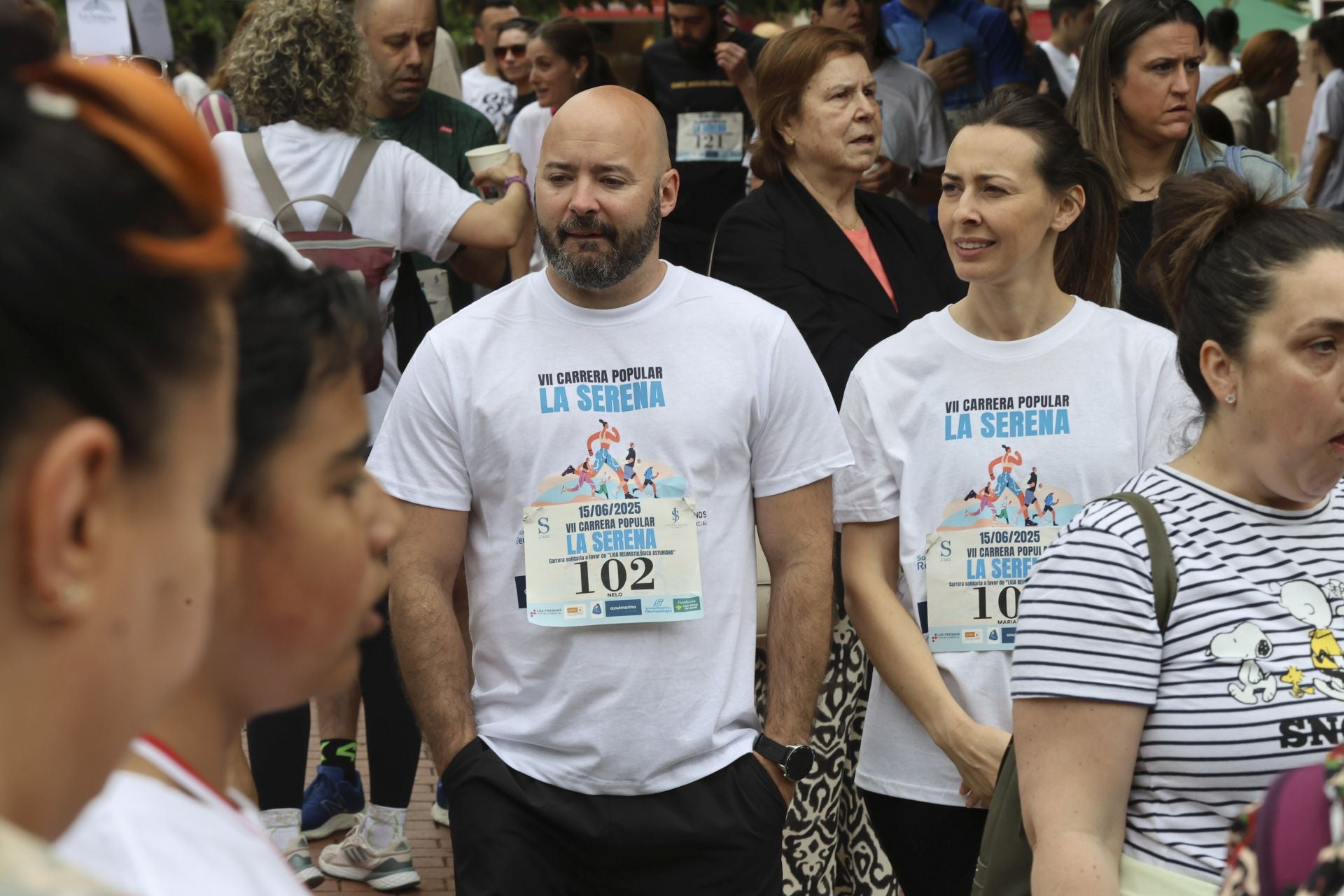 El Llano, en Gijón, corre por una buena causa